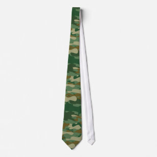 Pattern Design Neck Tarnung Camo Colors Krawatte