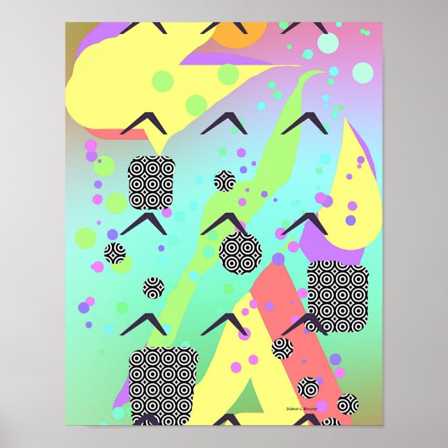 PATTERN-DESIGN POSTER (Vorne)