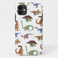 Pattern Dino Comic Dinosaurier