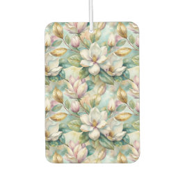 Pattern Elegant Magnolia Flowers Autolufterfrischer