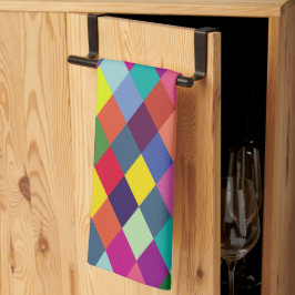 Pattern Fashion Colorful - Moderner FrühlingsHipst Geschirrtuch