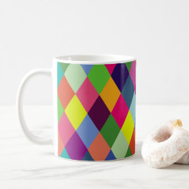 Pattern Fashion Colorful - Moderner FrühlingsHipst Kaffeetasse