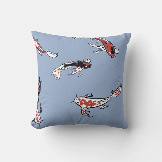 Pattern fish carp koi koi carp kissen (Vorderseite)