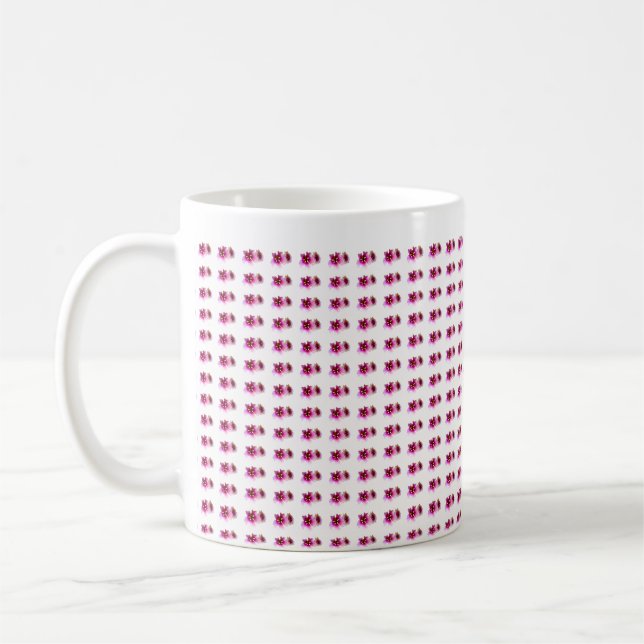 Pattern Flower jGibney The MUSEUM Zazzle Coffee Mu Kaffeetasse (Links)