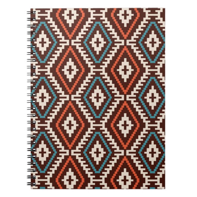 Pattern Geometric Fashion Stilvoll Niedlich Notizblock (Vorderseite)