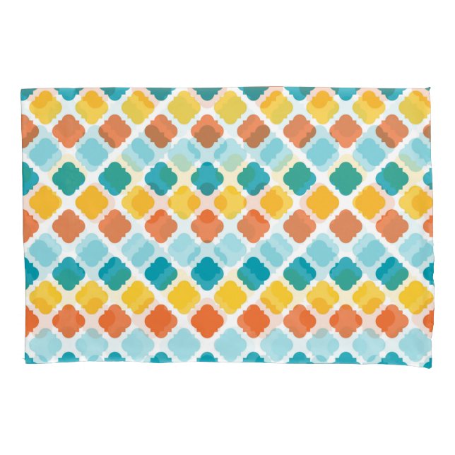 Pattern Geometric Vintag Stylish Modern Kissenbezug (Vorderseite-Links)