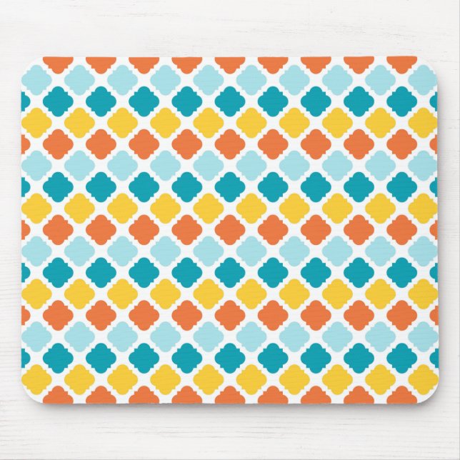 Pattern Geometric Vintag Stylish Modern Mousepad (Vorne)