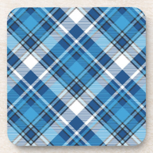 Pattern Geometric Vintag Trendy Blue Getränkeuntersetzer