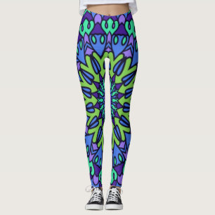 Pattern Geometric Vintag Trendy Niedlich Leggings