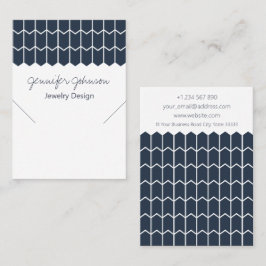 Pattern Geometrische Netzwerkkarte Visitenkarte