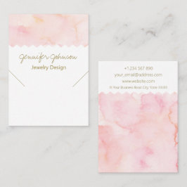 Pattern-Netzklassefarbenkarte Visitenkarte