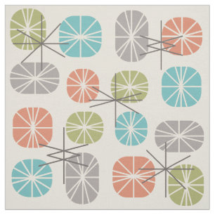 Pattern Oblongs farbenfroh mehrfarbig Stoff