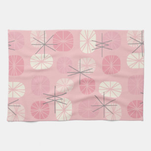 Pattern Oblongs Pink Vanilla Geschirrtuch