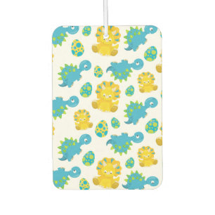 Pattern of Dinosaurs, Cute Dinosaurs, Baby Dino Autolufterfrischer