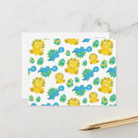 Pattern of Dinosaurs, Cute Dinosaurs, Baby Dino