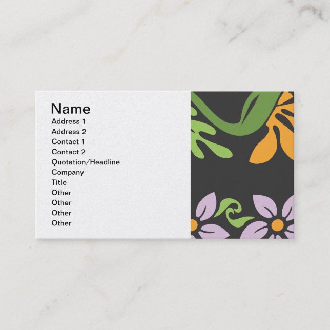 pattern_paradise_found_jilbert.ai visitenkarte (Vorderseite)