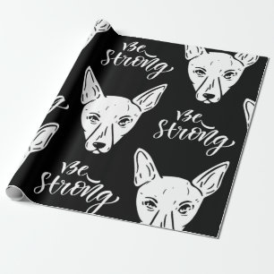 Pattern Pets Starke Hunde Lover Geschenkpapier