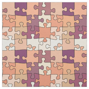 Pattern-Puzzle 70er Farben Stoff