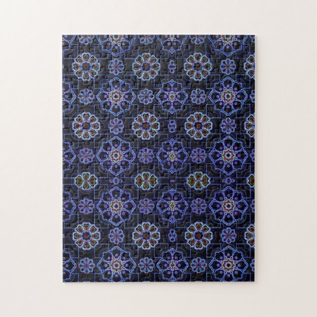 Pattern Puzzle-Erin Brie Art Jigsaw Pu Puzzle (Vertikal)