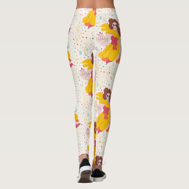 PATTERN STYLE DESIGN LEGGINGS (Rückseite)