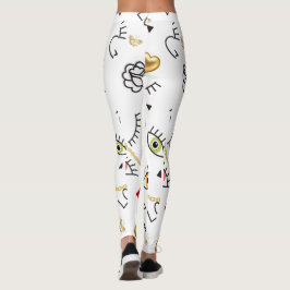 PATTERN STYLE DESIGN LEGGINGS