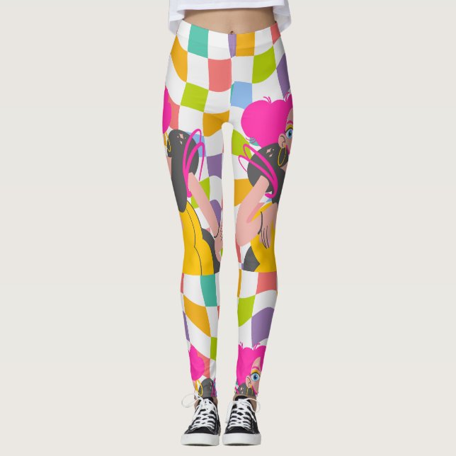 PATTERN STYLE DESIGN LEGGINGS (Vorderseite)