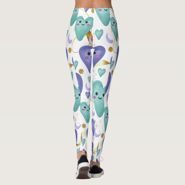 PATTERN STYLE DESIGN LEGGINGS (Rückseite)