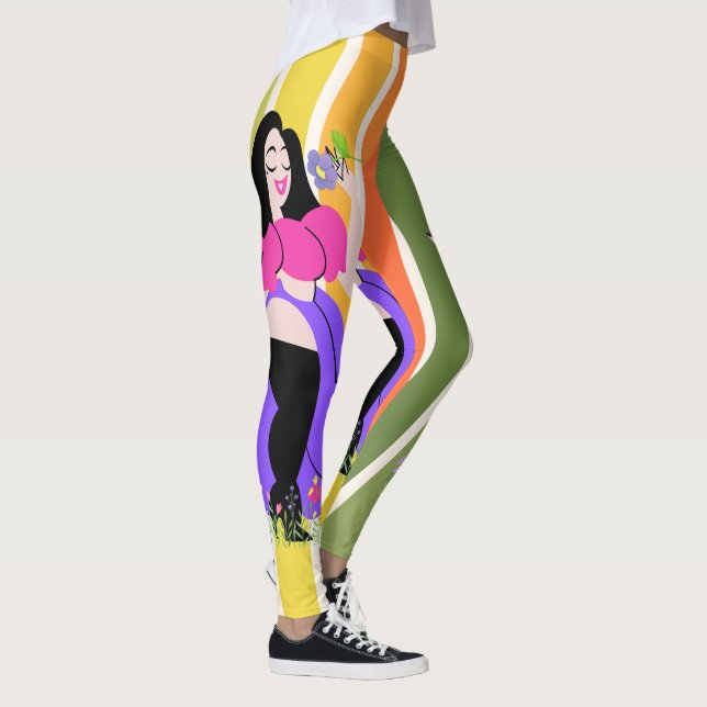 PATTERN STYLE DESIGN LEGGINGS (Rechts)