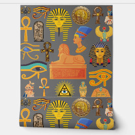 Pattern Symbol Ancient Egyptian Hieroglyphic Tapete
