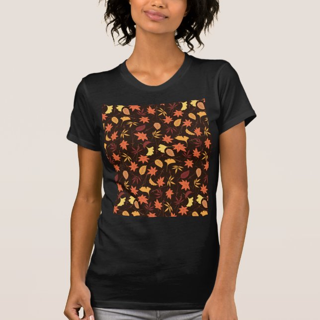 Pattern-T - Shirt für Herbst (Vorderseite)