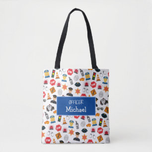 Pattern Tote Tag