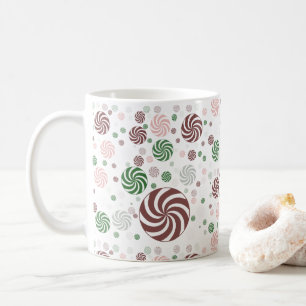 Pattern Weihnachtsbretzel Kaffeetasse