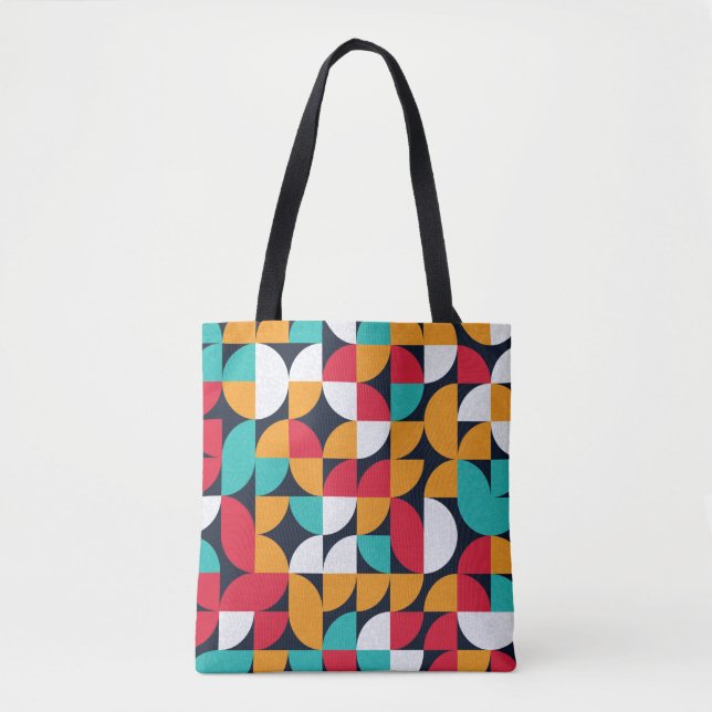 Pattern with random colored triangles Generative A (Vorderseite)