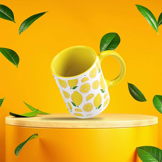 Pattern Zitronenfrucht Tasse (Von Creator hochgeladen)