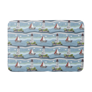 Patternbadermatten Badematte