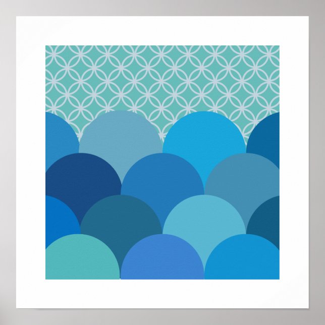 Patterned Circles 2 Poster (Vorne)