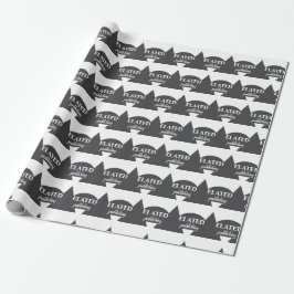 Patterned stylish business  geschenkpapier
