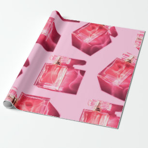 Patternflaschen mit Parfüm Geschenkpapier