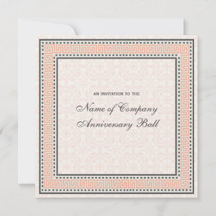 Patterns & Borders 1 Firmenjubiläum Ball Einladung