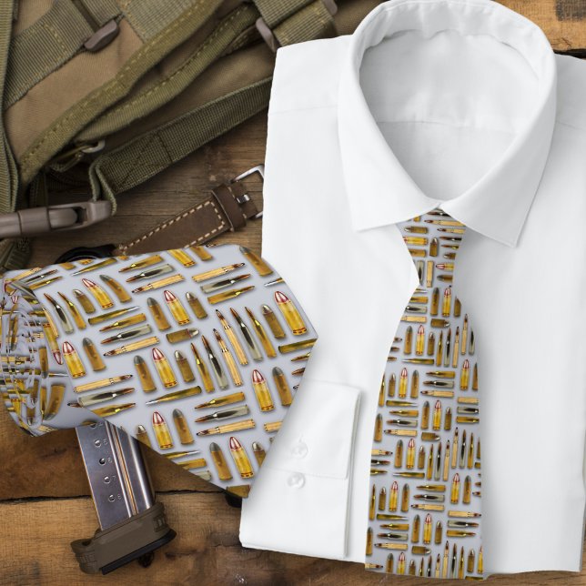 Patterns-Krawatte für schwarze Ammo-Kugeln Krawatte (Von Creator hochgeladen)