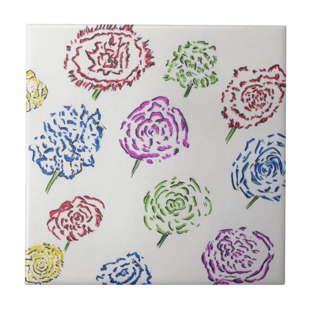 Patterns of Creation  Fliese (Vorderseite)