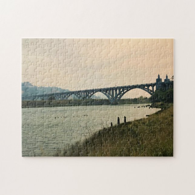 Patterson Bridge, Gold Beach, Oregon Puzzle (Horizontal)