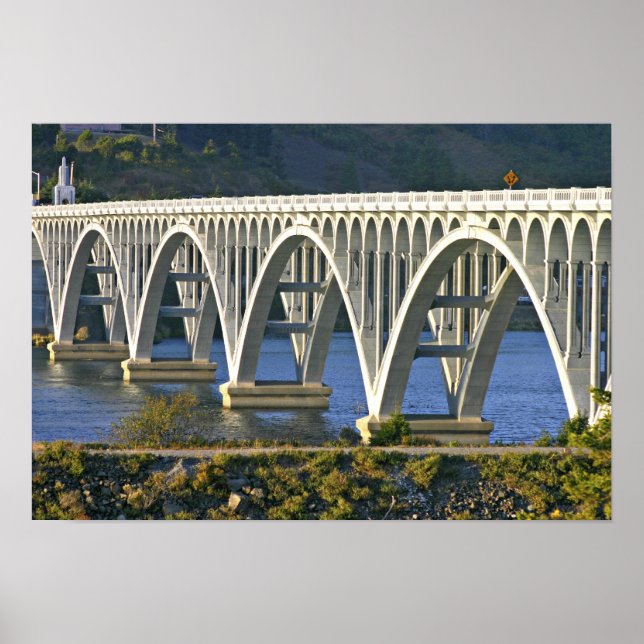 Patterson Memorial Bridge Autobahn 101 Poster (Vorne)
