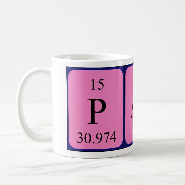 Patti Periodenname Tasse (Links)