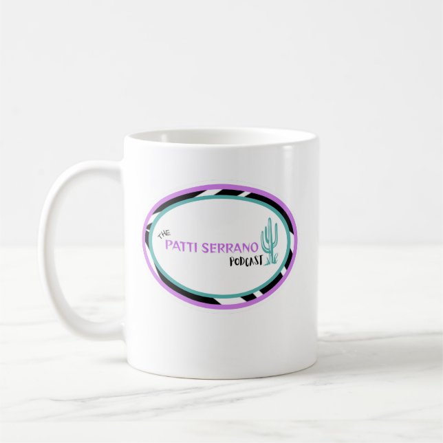 PATTI SERRANO PODCAST BECHER KAFFEETASSE (Links)