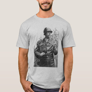Patton und Zitat - Grau T-Shirt