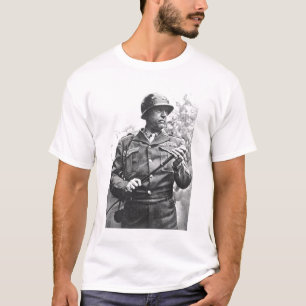 Patton und Zitat T-Shirt