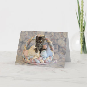 Patton's Osterkorbkarte Feiertagskarte