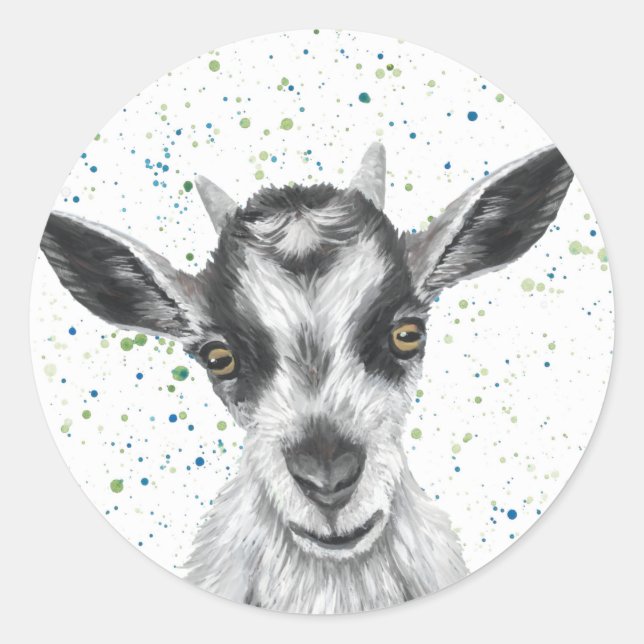 Patty Goat Sticker (Vorderseite)