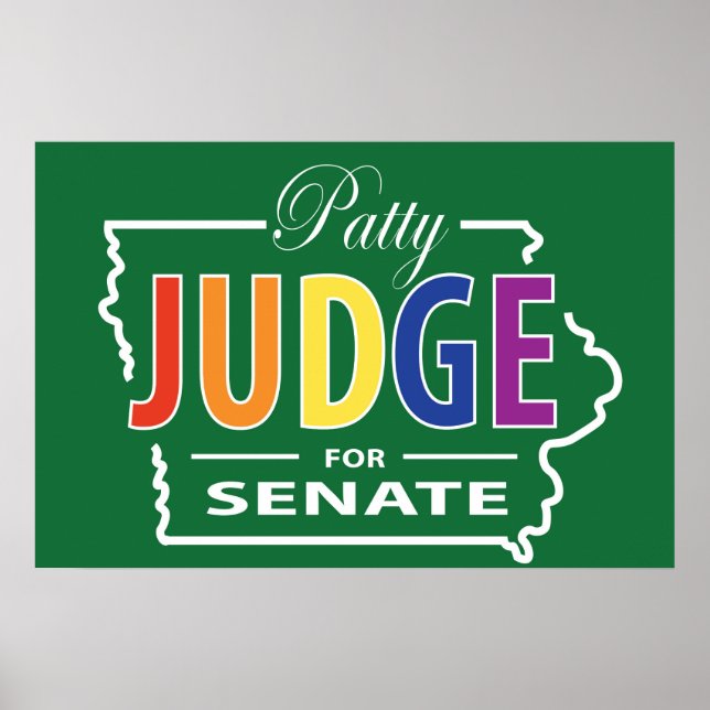 Patty Judge for Senate v4 Poster (Vorne)
